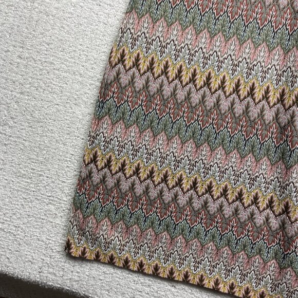 Twik By Simons Bodycon Dress Boho Retro Missoni-Style Multicolor 70's Chic Sz L - Picture 16 of 16